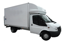 Car Hire Rutherglen - Ford Luton Box Tail Lift - Van hire Rutherglen